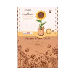 Bygg en blomma – Solros