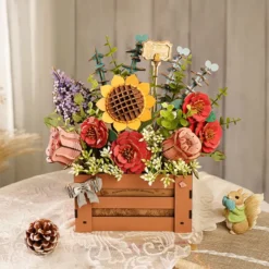 Bygg-en-blomma – Sommarblommor i låda