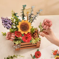Bygg-en-blomma – Sommarblommor i låda