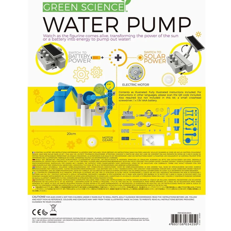 Bygg en soldriven vattenpump