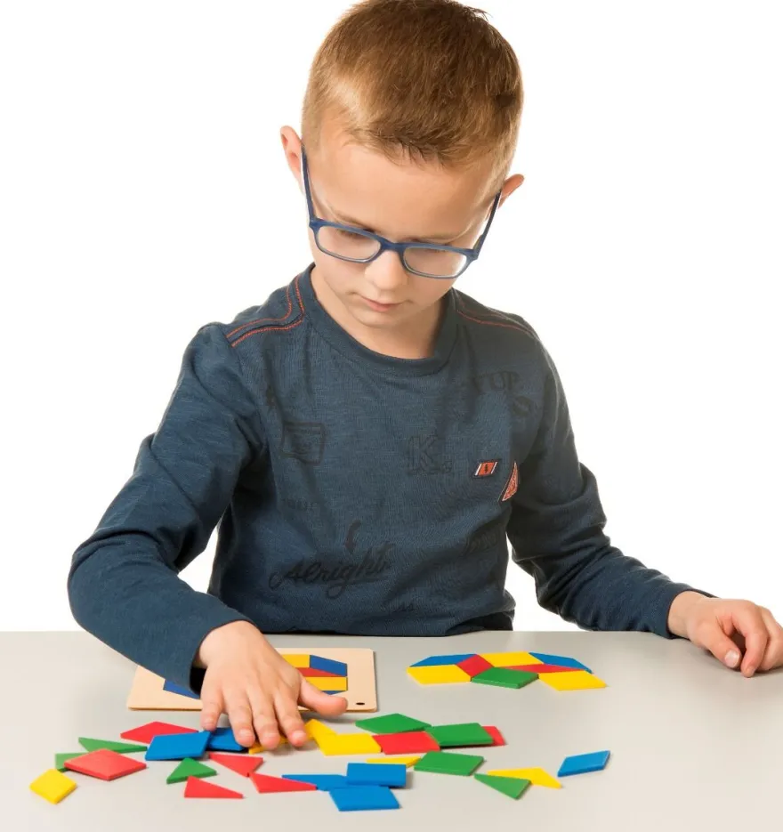 Bygg figurerna - Få koll på geometri