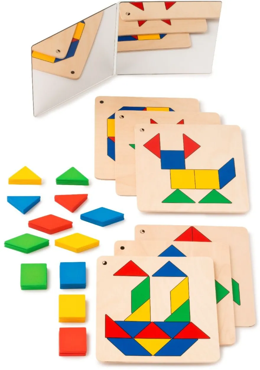 Bygg figurerna - Få koll på geometri