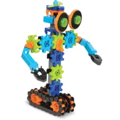 Bygg med kugghjul - Rörliga robotar