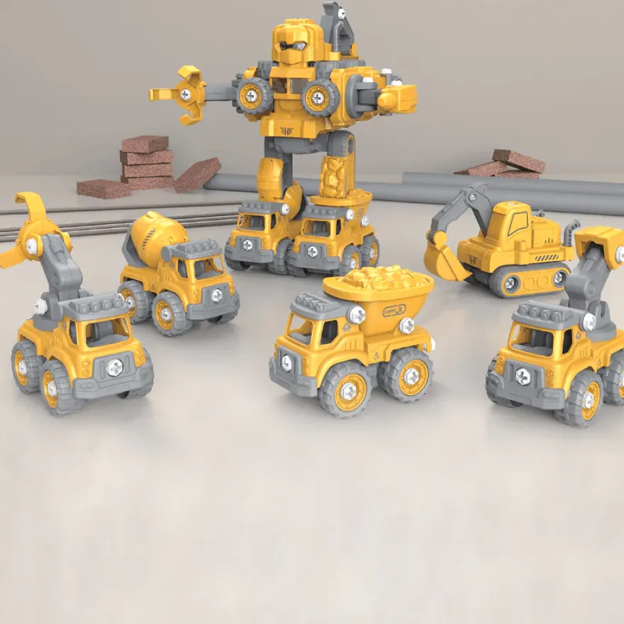 Bygg själv - 5-i-1 Truck-O-Bot