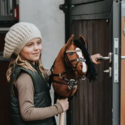 Cheval Roi-tbh. - Träns, pullarnosgrimma, svart