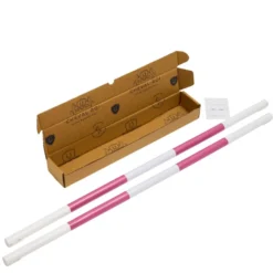 Cheval Roi-tillbehör – Bommar, vit/rosa, 2 st.