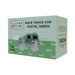 Cleverclixx | Grön bil till racerbana, 1 st.