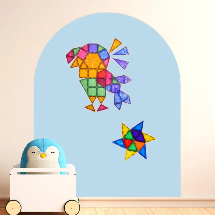 Cleverclixx | Magnetfolie 95 x 75 cm, Clever Blue
