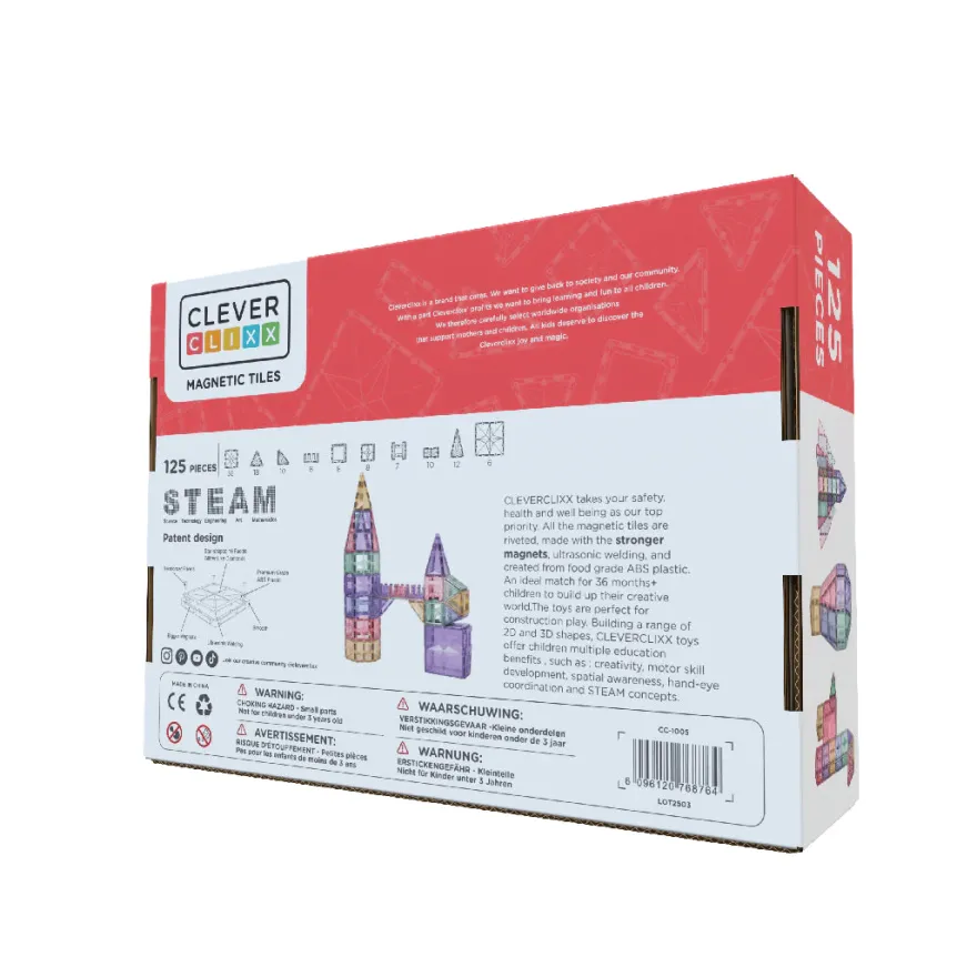 Cleverclixx | Pastel Creative, 125 st.