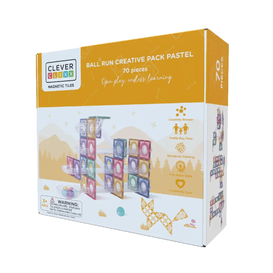 Cleverclixx | Pastel-kulbana, 70 st.