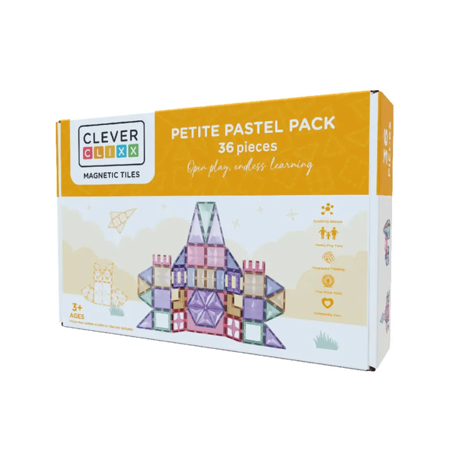 Cleverclixx | Pastel Mini, 36 st.