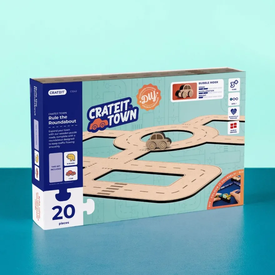 Crateit Town - Den lilla rondellen, 20 delar
