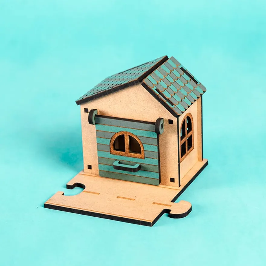 Crateit Town - Korsningshyddan, 11 delar