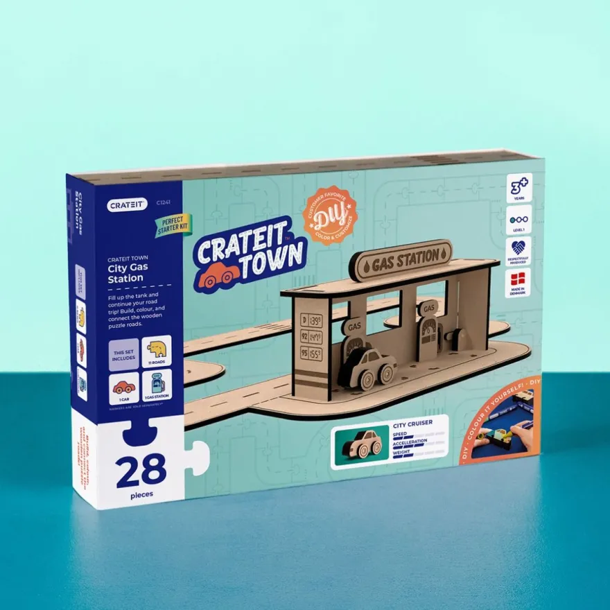 Crateit Town - Stans mack, 28 delar