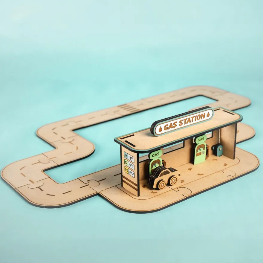 Crateit Town - Stans mack, 28 delar