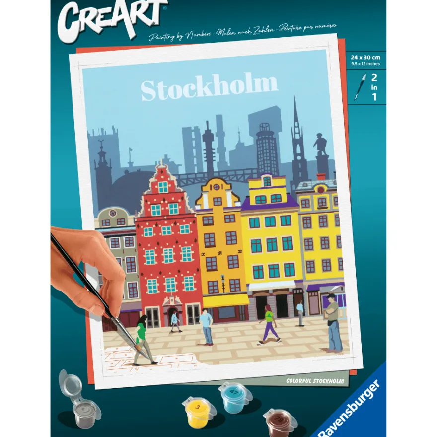 CreArt Paint by Numbers – Stockholm