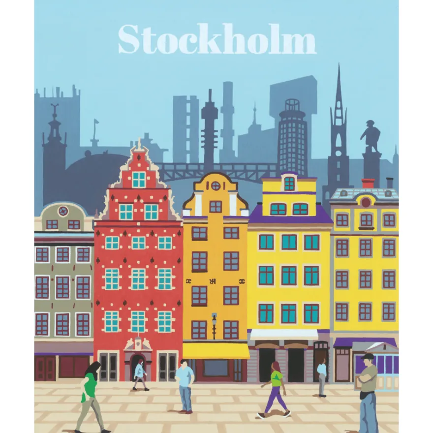 CreArt Paint by Numbers – Stockholm