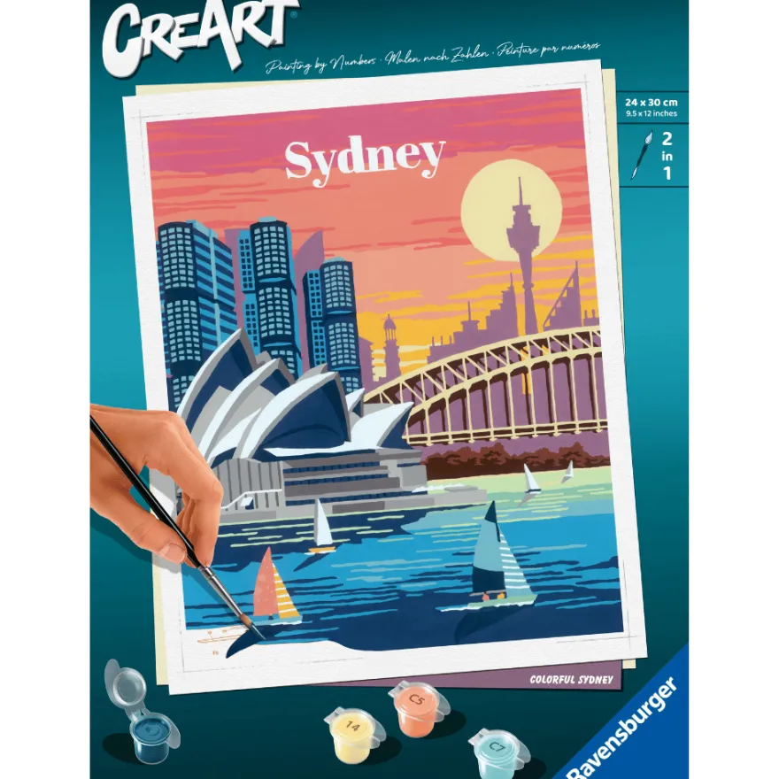 CreArt Paint by Numbers – Sydney