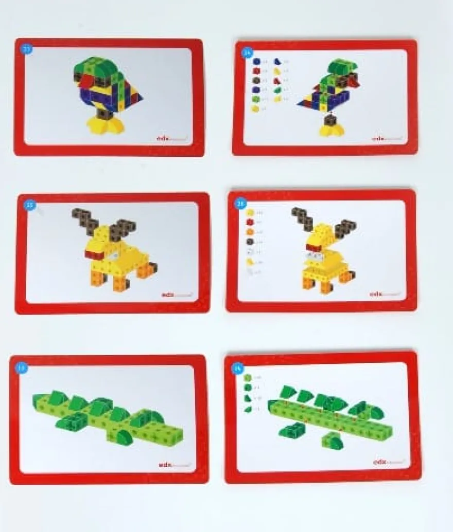 Cubes 2 cm - Set för skolklass m. 500 delar