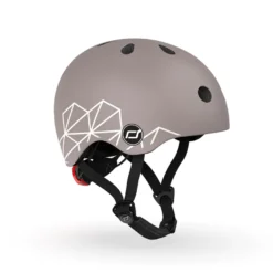 Cykelhjälm för bebis, 45-51 cm - Brown lines
