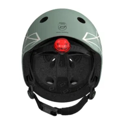 Cykelhjälm för bebis, 45-51 cm - Green lines