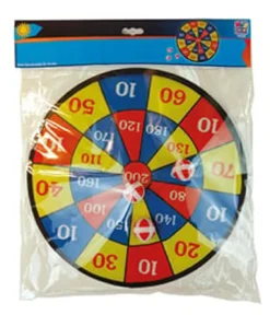 Dartspel, Velcro - Med poängfält