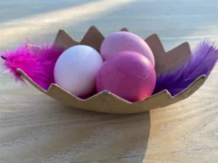 Delade ägg i kartong, 4 st.