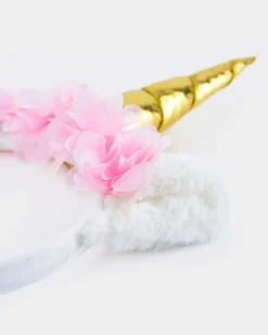 Diadem med enhörningshorn