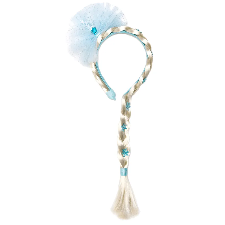 Diadem med fläta - Isprinsessa