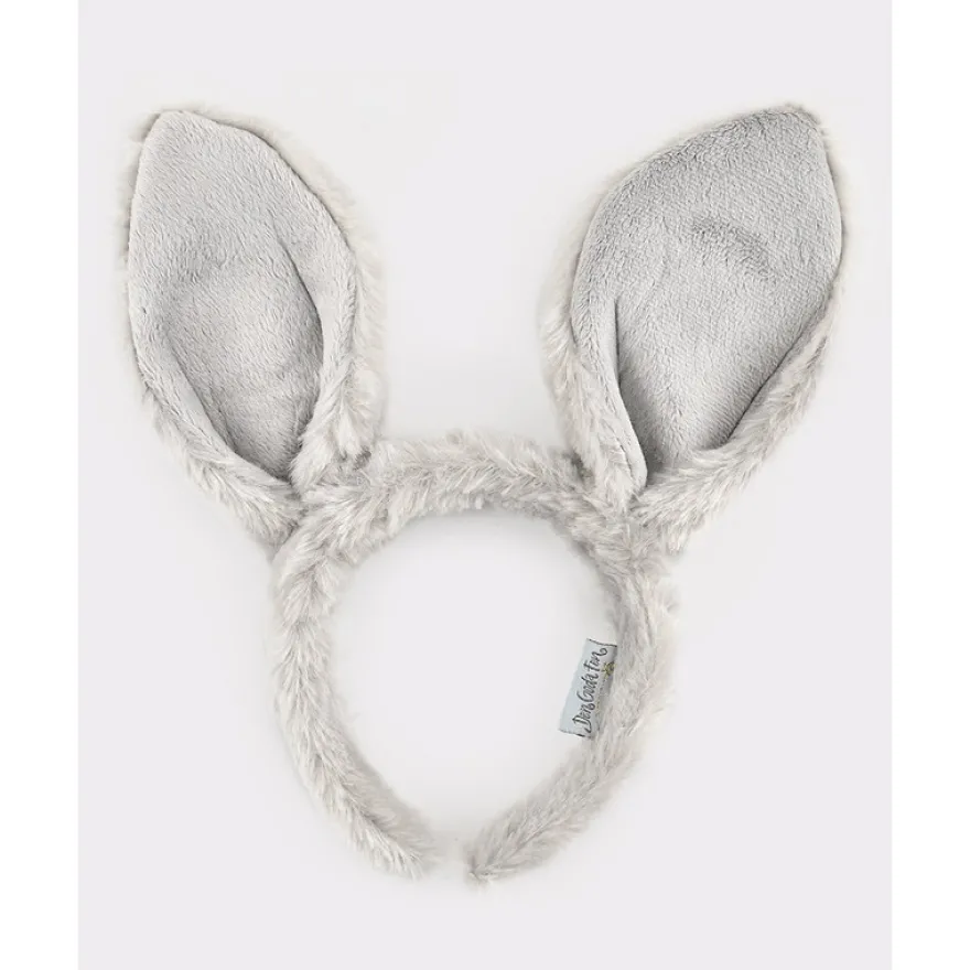 Diadem med kaninöron - Grå