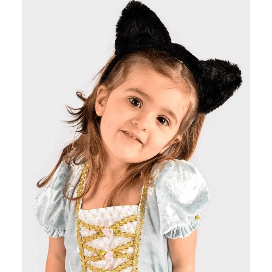 Diadem med kattöron