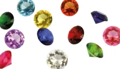 Diamanter 3cm - Set med 12 st.