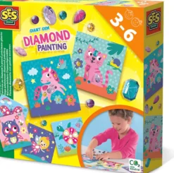 Diamantmosaik för små fingrar