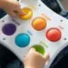 Dimpl - Bubbelpanel, form och färger