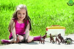 Dinosaurier - Korg med 12 st.