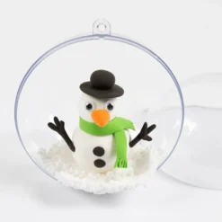 DIY-julhängen - Snögubbe