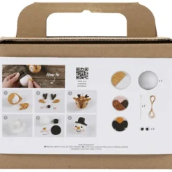 DIY-julkulor - Snögubbe & ren