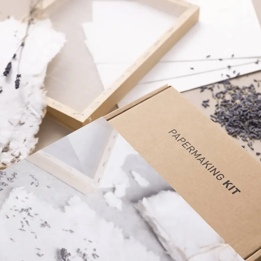 DIY-startpaket - Pappersframställning