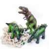 Djur i 100% naturgummi - Dinosaurier, 3 st.