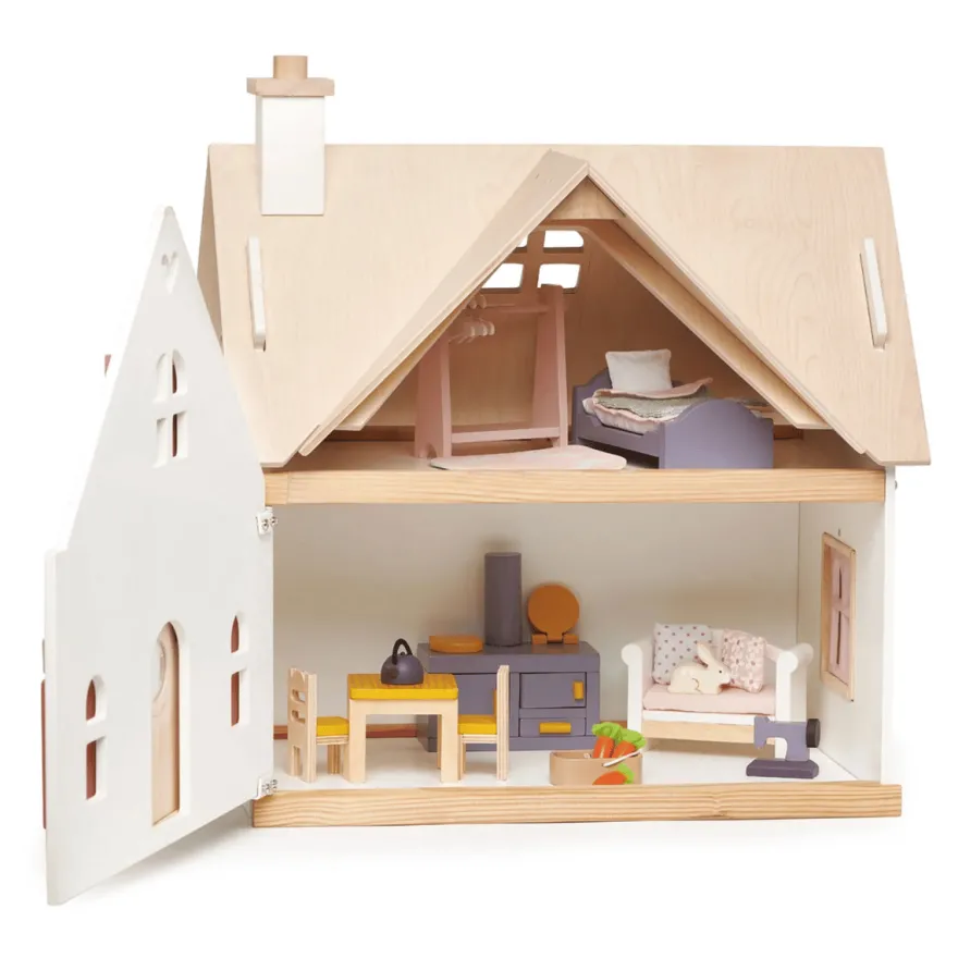 Dockhus – Cottontail Cottage (inkl. möbler)