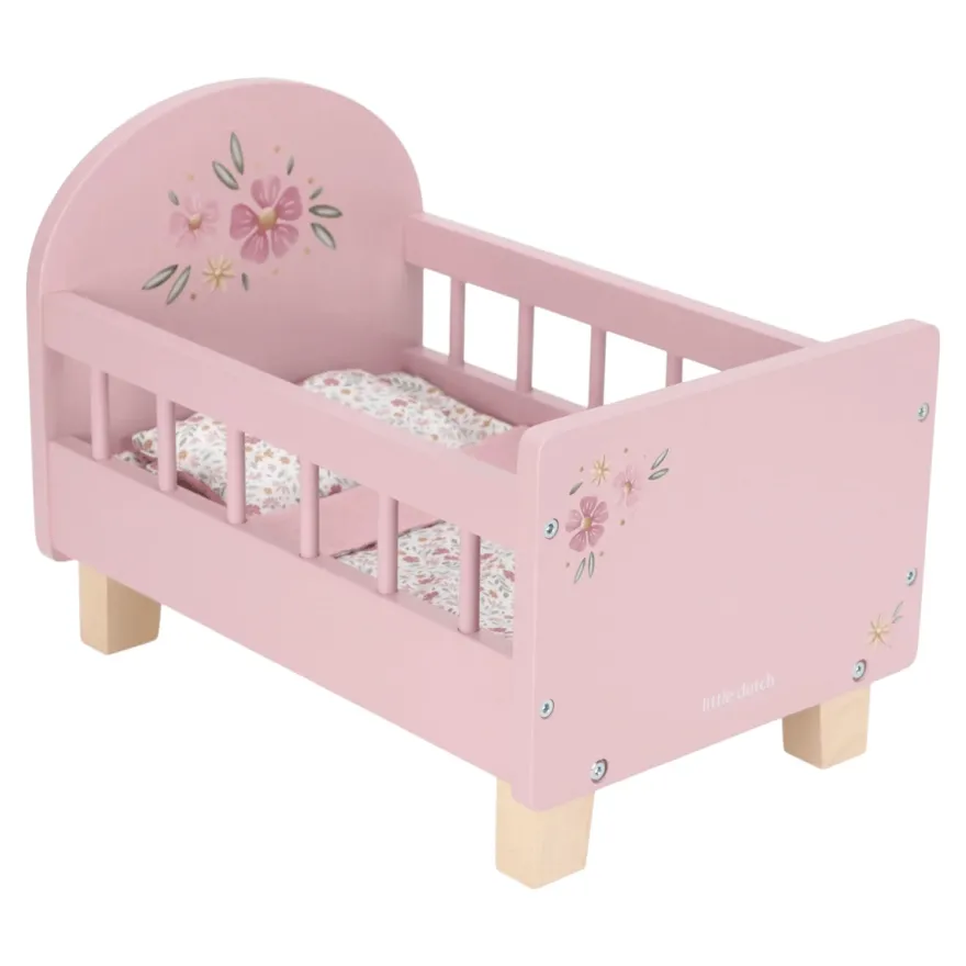Docksäng inkl. sängkläder - Rosa