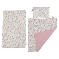 Docksäng inkl. sängkläder - Rosa