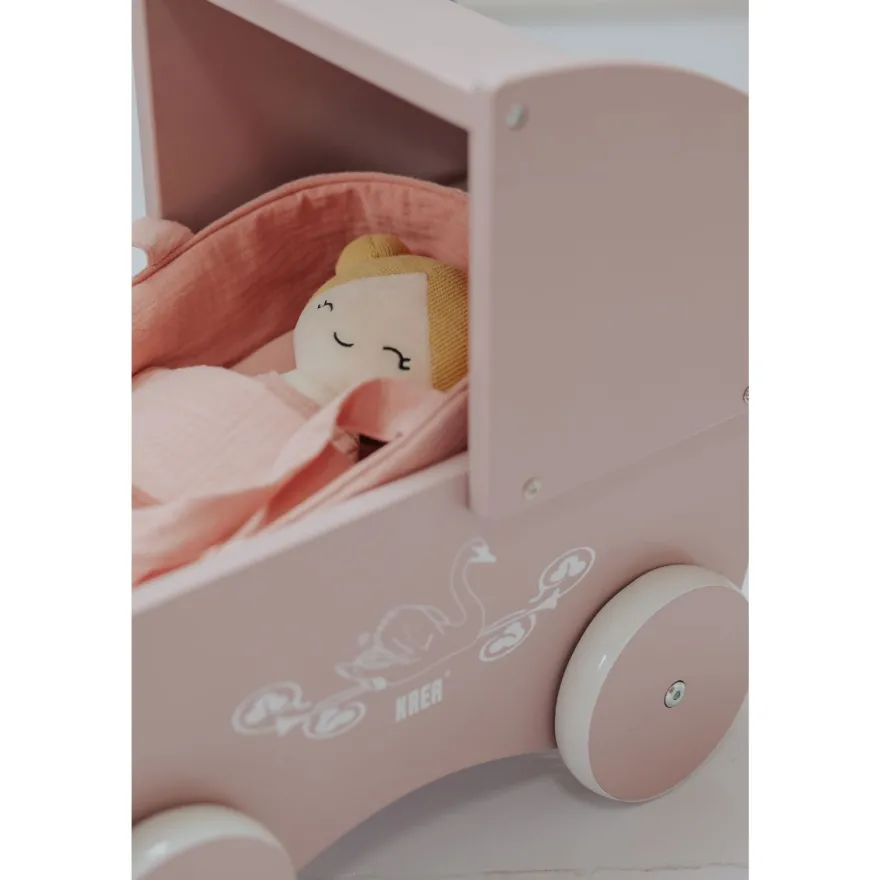Dockvagn – Den lilla rosa
