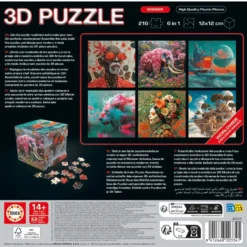 3D-pusselkub – Wonder