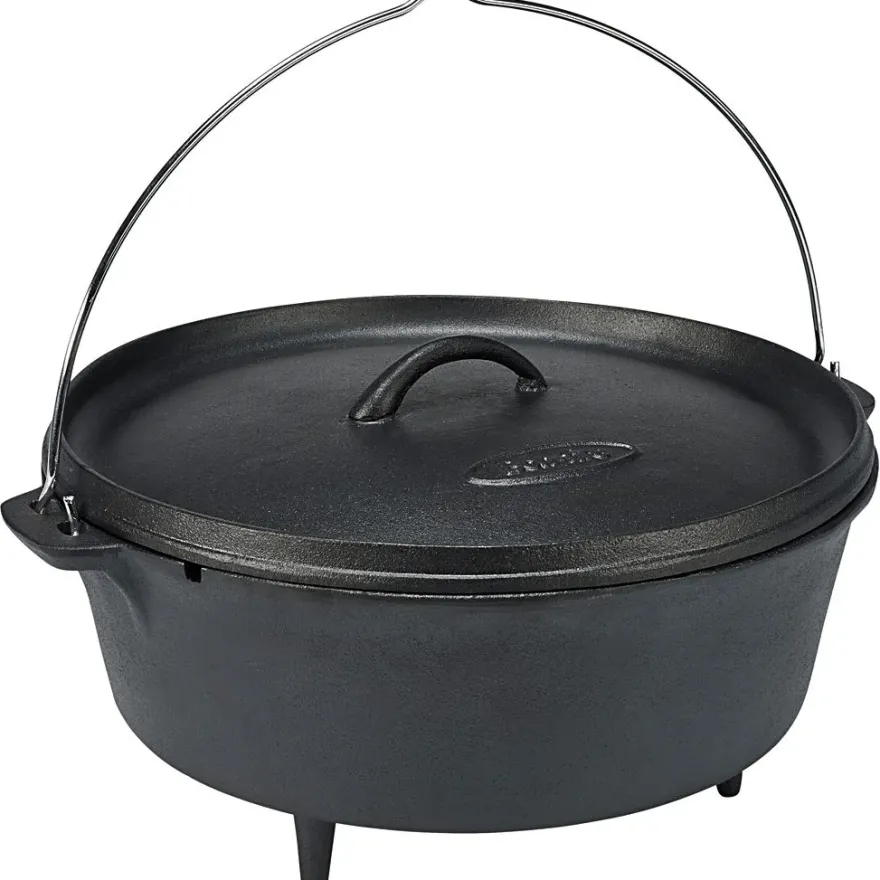 Eldstadsgryta, 5,5 liter – Inkl. lock