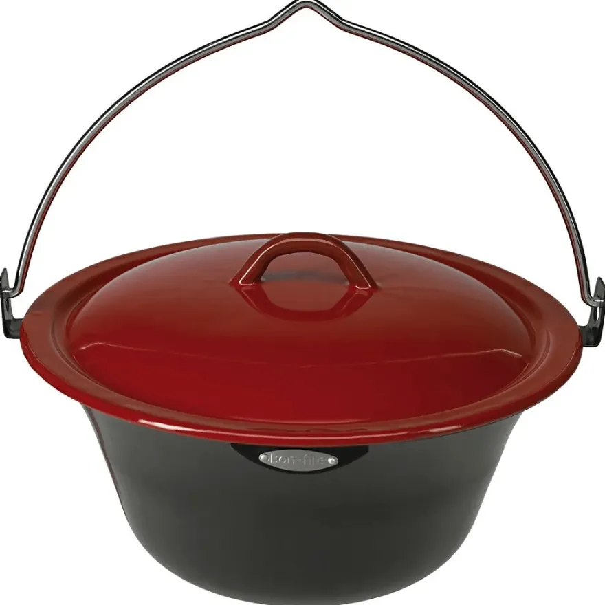 Eldstadsgryta, 8 liter – Inkl. lock