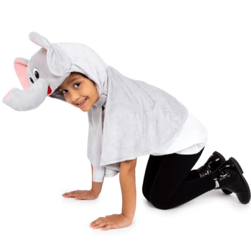 Elefant, stl. 3-7 år