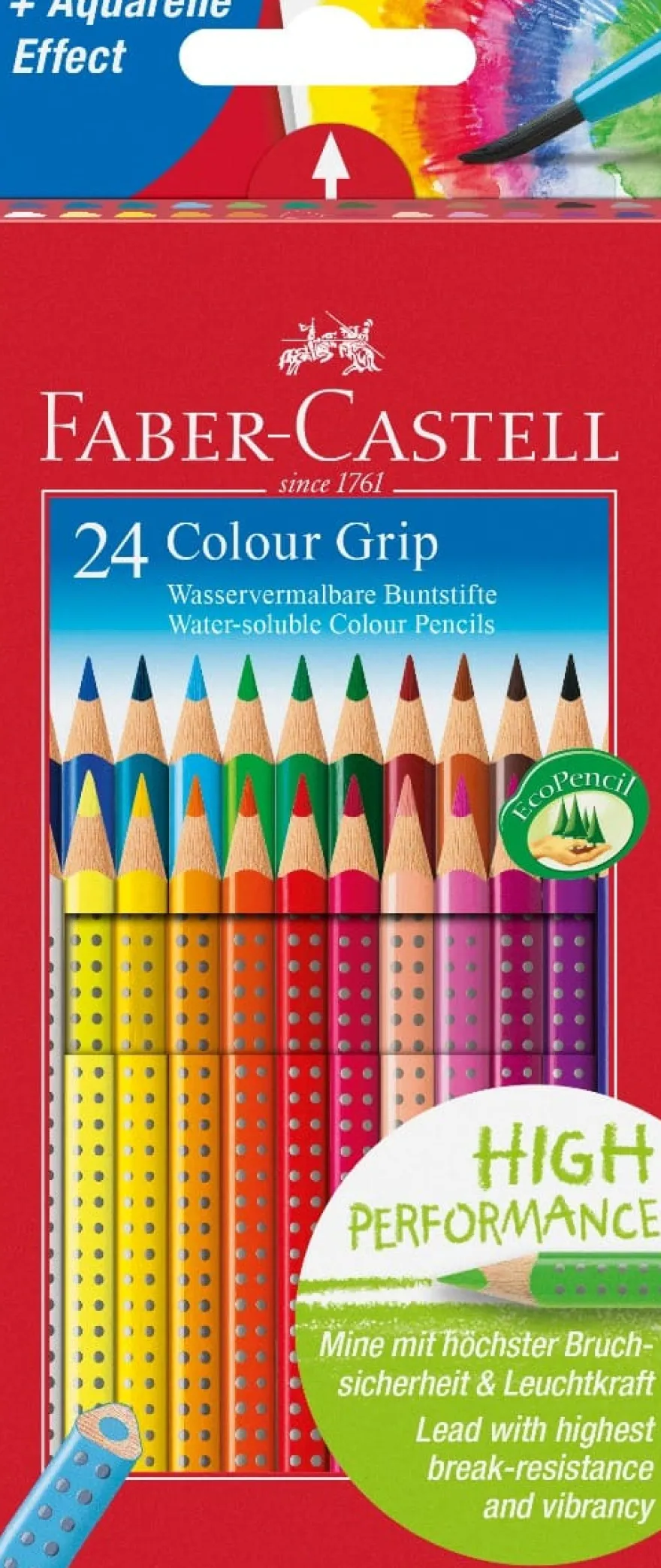 Faber Castell Färgpennor Grip 24 st.