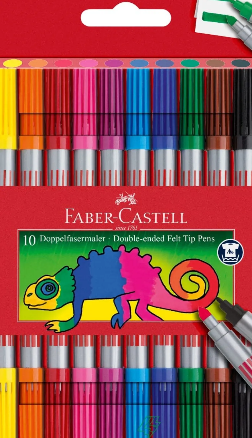 Faber Castell Tuschpennor dubbel 10 st.
