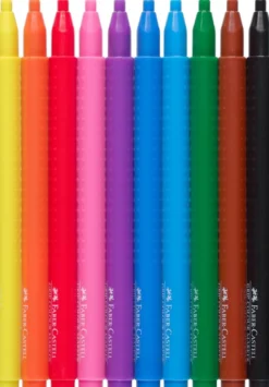 Faber Castell Tuschpennor Grip 10 st.